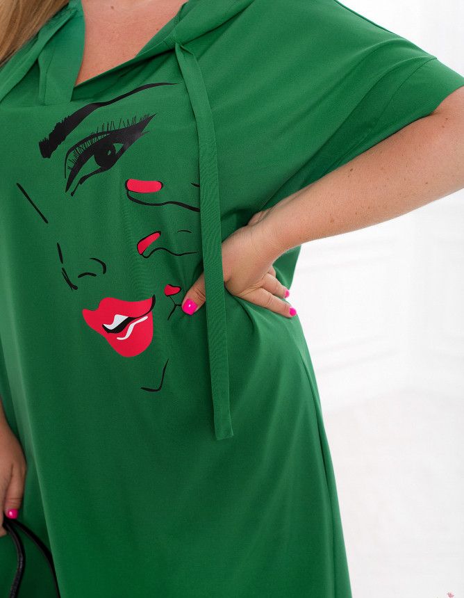 Buy Dress №2463-Green, 66-68, Minova