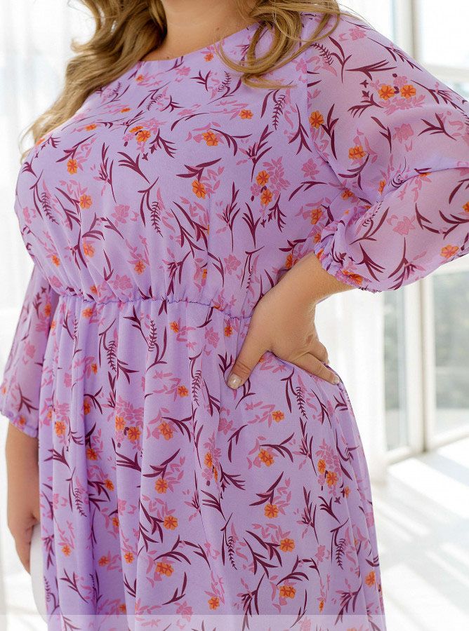 Buy Dress №2448-Lilac, 66-68, Minova