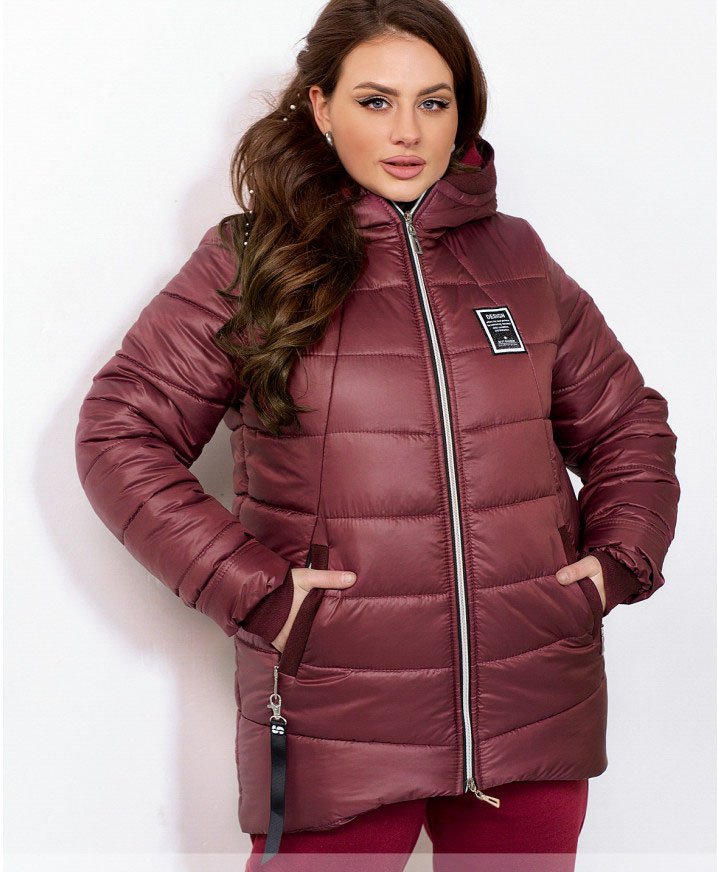 Buy Women's jacket No. 8-323-bordeaux, 64-66, Minova