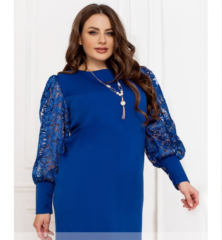 Buy Dress №2330-blue, 66-68, Minova