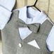 Gentleman gray vest set, 56, Kid`s Fantasy