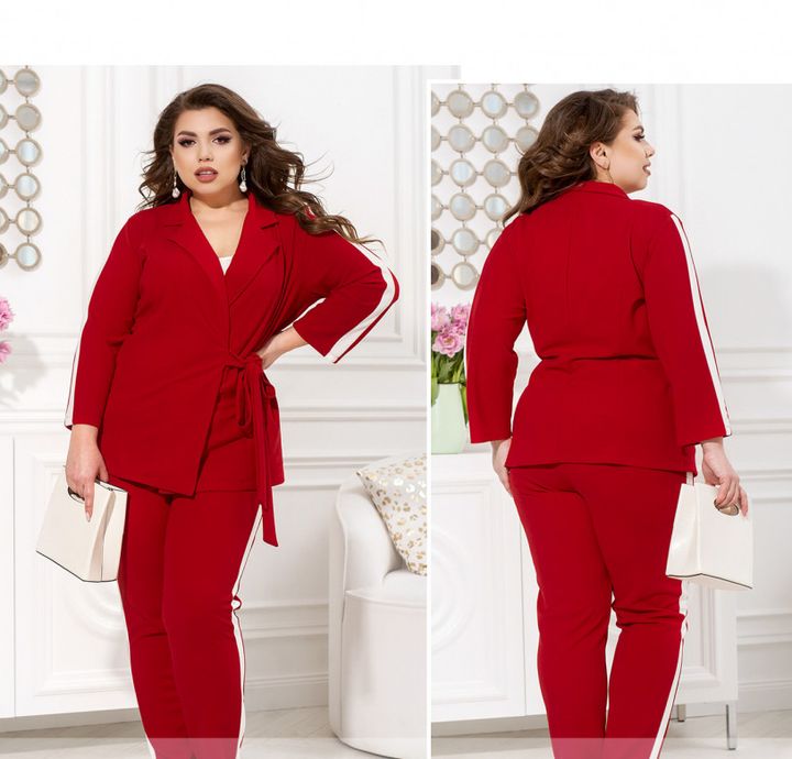 Buy Suit №8646-red, 56, Minova