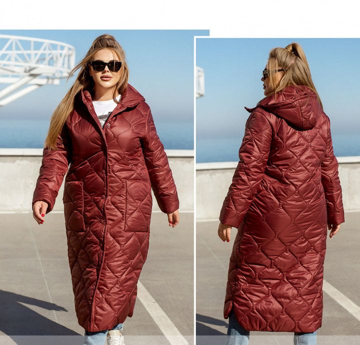 Купить Куртка женская №2412-бордо, 66-68, Minova
