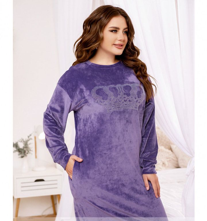 Buy Home dress №2324-lilac, 60-62-64, Minova