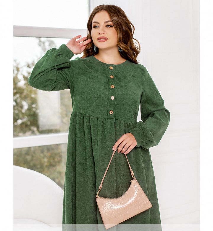 Купить Платье №2325-Зеленый, 66-68, Minova