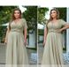 Dress №20-18-Gold Beige, 52, Minova