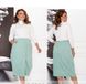 Velvet skirt №2307-mint, 50-52, Minova