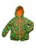 Jacket-windbreaker with fleece for a boy, 03-00693-0, 110, Green, Fashionable toddler