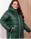 Куртка женская №8-323, темно-зеленый, 60-62, Minova