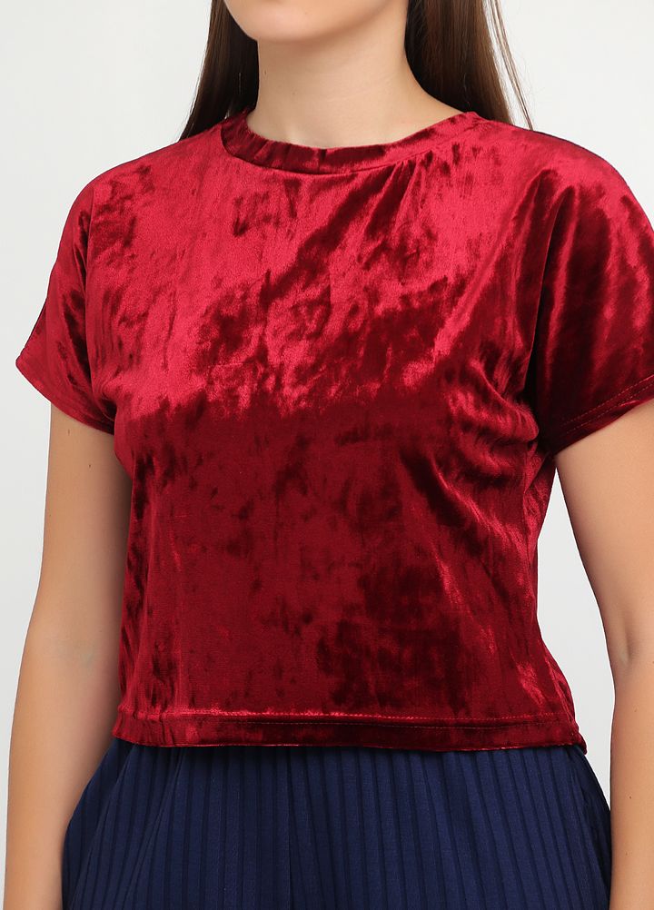 Buy Women's T-shirt Burgundy 46, F60122, Fleri