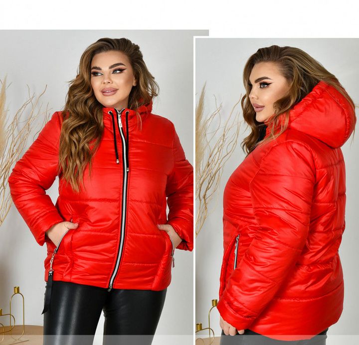 Купить Куртка №21-63-Красный, 62-64, Minova