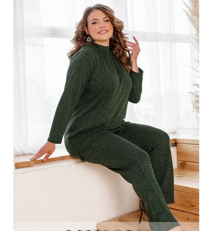 Buy Women's suit No. 1053-dark green, 62-64, Minova