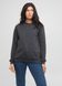 Women's sweatshirt, Graphite 40, F60101, Fleri