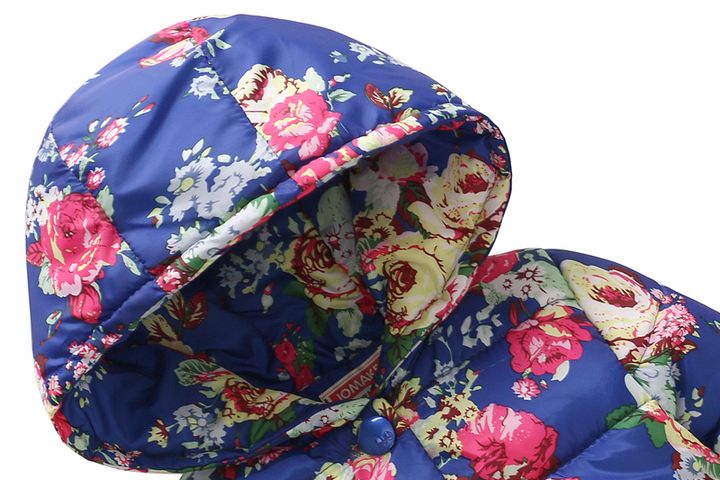 Buy Jacket for girls demi-season Rosebuds, 90, blue, 51154, Jomake