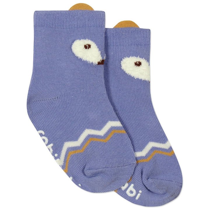 Купить Детские антискользящие носки "Лиса" 45800 Сиреневый, 2-48 м., Berni