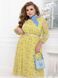 Dress №2448-Yellow, 46-48, Minova