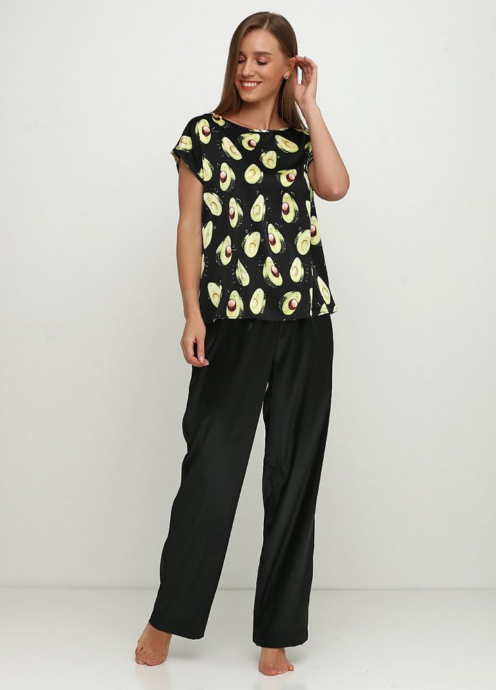 Buy Pajama pants Black 46, F50084, Fleri