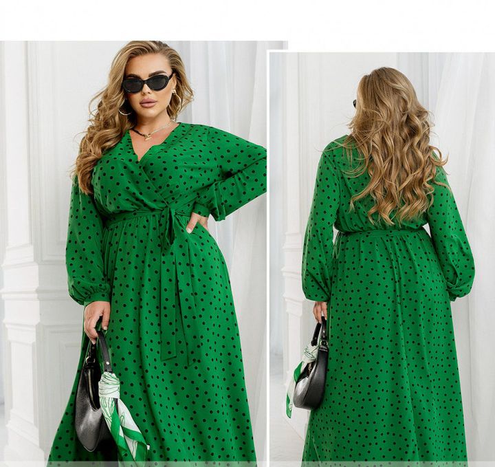 Купить Платье №2467-Зеленый, 66-68, Minova