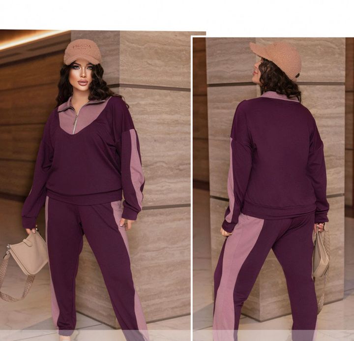 Buy Sports Suit №1489-Purple, 62-64, Minova