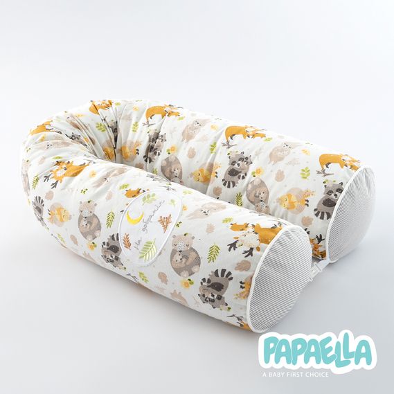 Buy Protective multifunctional side roller TM PAPAELLA 60x15 cm, 120x15 cm Striped/Grey