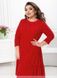 Платье №1154Б-Красный, XL-2XL, Minova