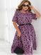 Dress №2460-Purple, 46-48, Minova