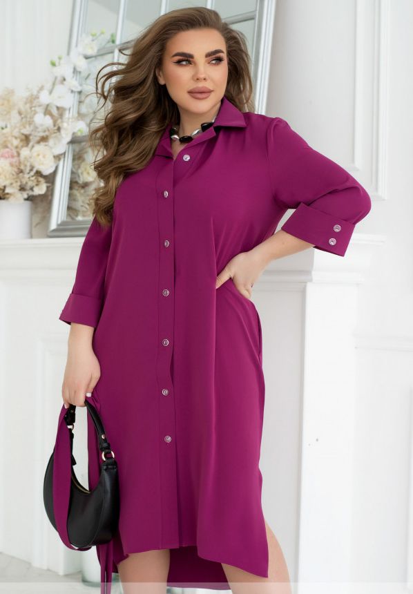 Buy Dress №2505-Fuchsia, 66 - 68, Minova