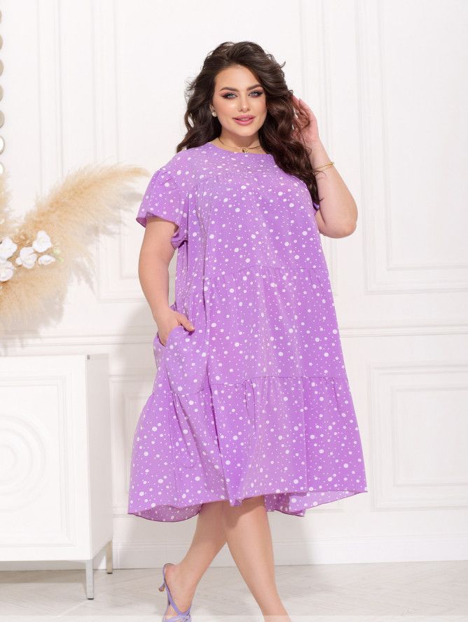 Buy Dress №2360-Lilac, 66-68, Minova