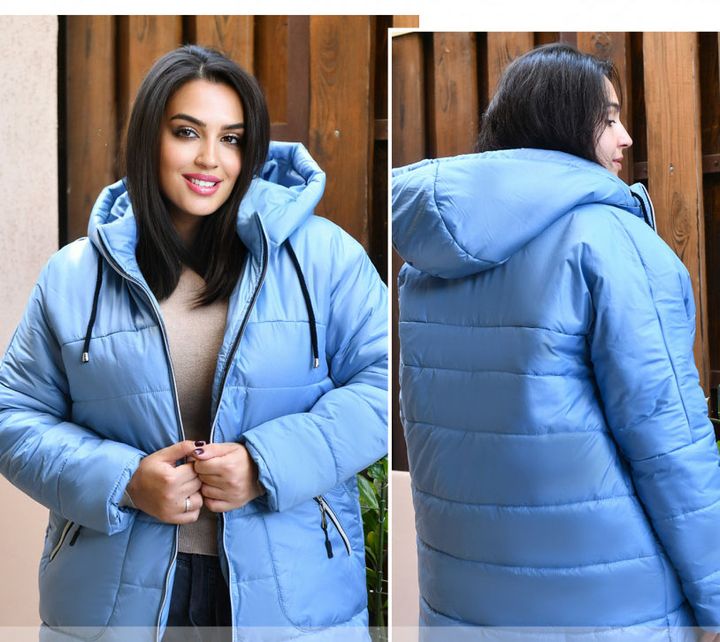 Купити Куртка №21-115-Блакитний, 62-64, Minova