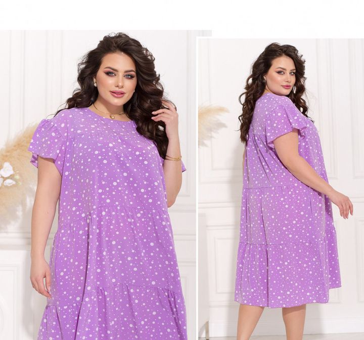 Buy Dress №2360-Lilac, 66-68, Minova