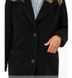 Пальто жіноче демісезонне №2143-чорний, 42, Minova
