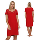 Ночная сорочка из вискозы Красный 42, F50056, Fleri