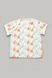 Buy T-shirt for kids, White-orange, 303-00037-1, 80, Fashion toddler