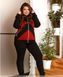 Sports suit No. 17-254-black-red, 50-52, Minova