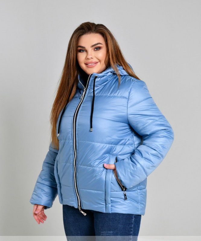 Купити Куртка №21-63-Блакитний, 62-64, Minova