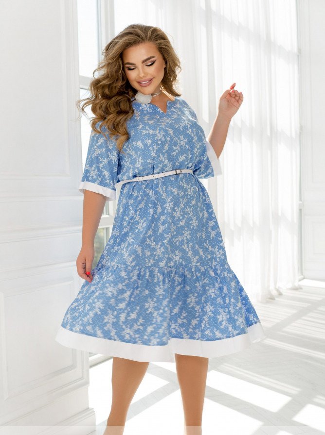 Buy Dress №247-Blue, 62-64, Minova
