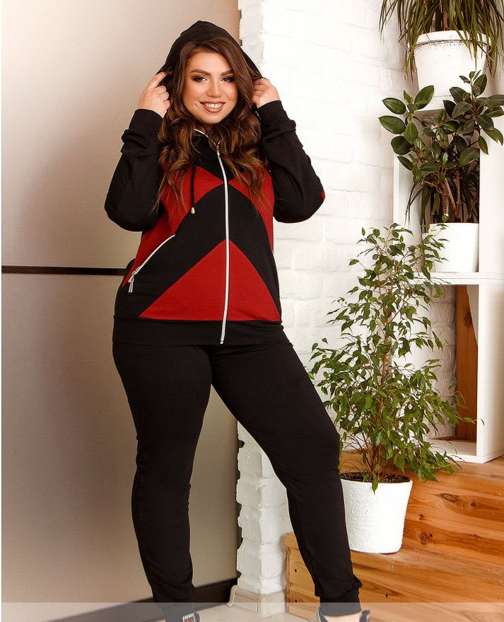 Buy Sports suit No. 17-254-black-red, 62-64, Minova