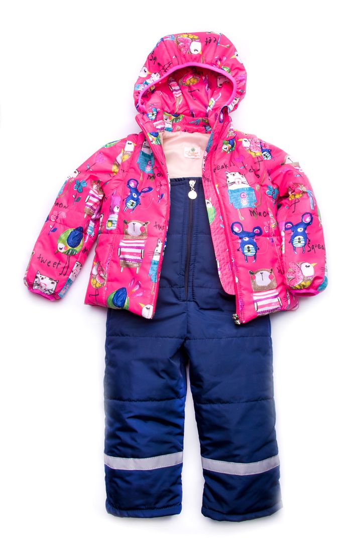 Buy Jacket-vest (transformer) for girls "Animals", 03-00695-0, size 104
