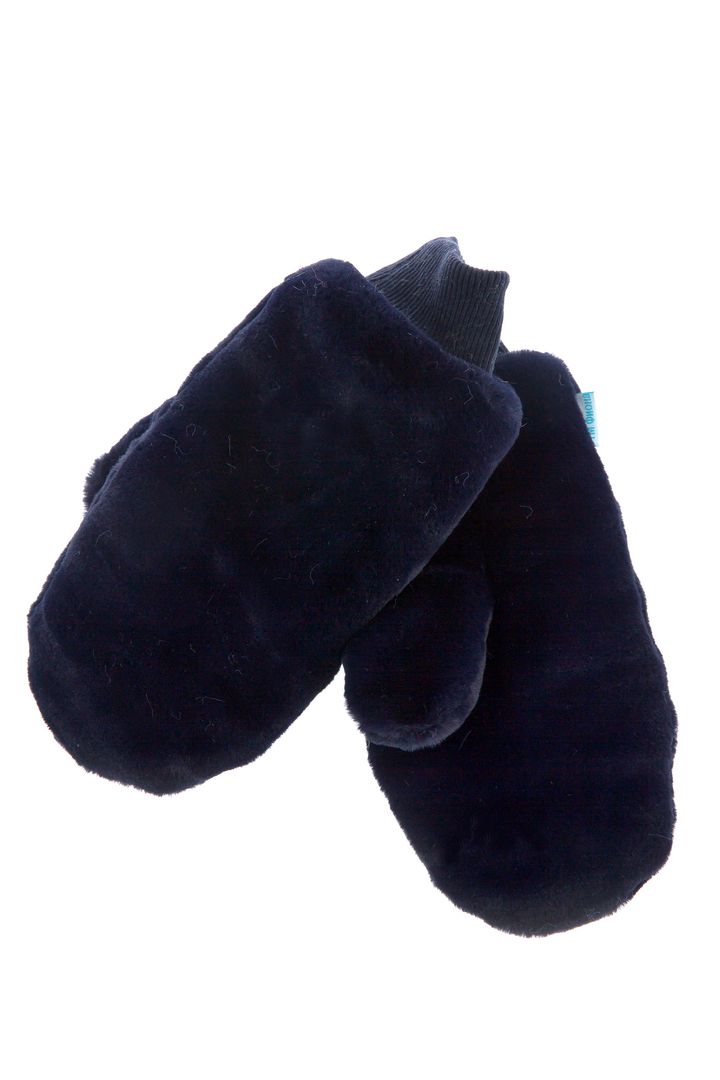 Buy Warm children's mittens, Dark blue, XL, IV-109, Fiona