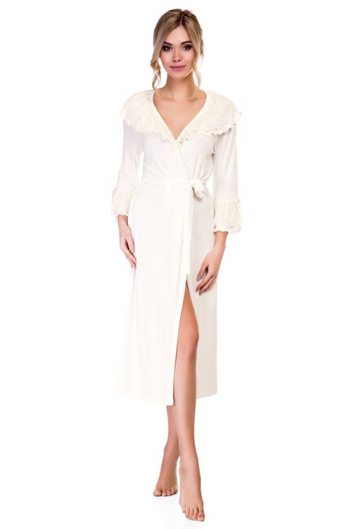 Buy Dressing gown for women Champagne 44, F60025, Fleri