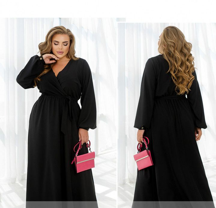 Buy Dress №2466-Black, 66-68, Minova