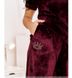 Жіночий домашній костюм №2322-бордо, 46-48, Minova