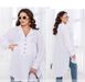 Women's shirt №240-White, 50-52, Minova