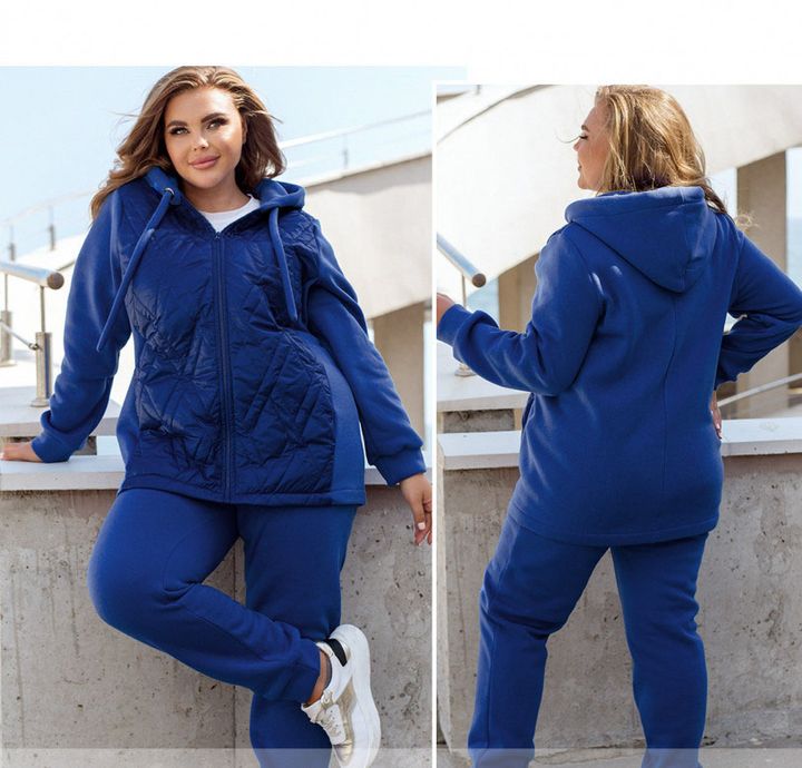 Buy Women's sports suit №2405-blue, 66-68, Minova