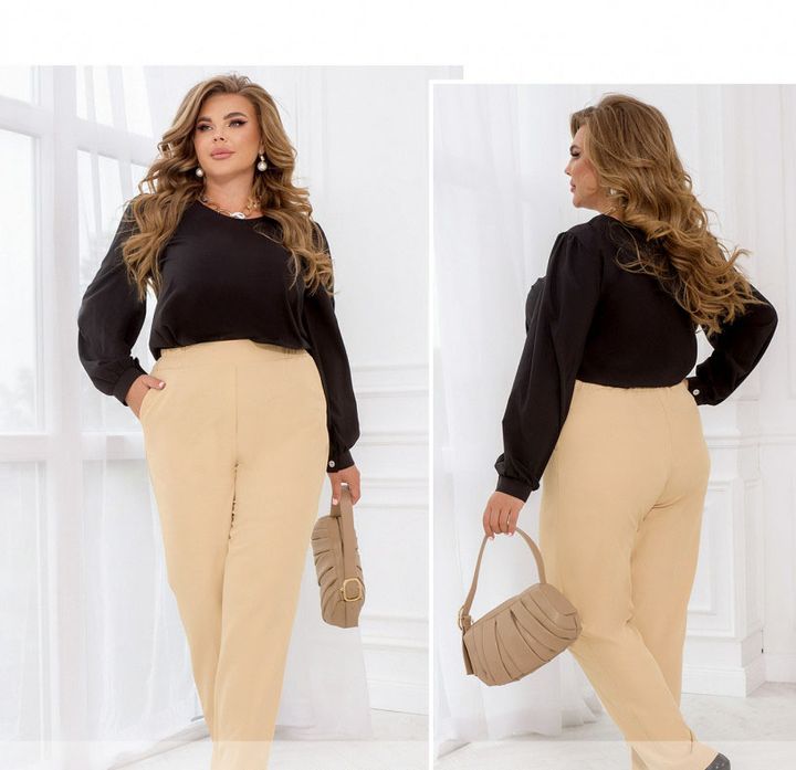 Buy Pants №2230-beige, 66-68, Minova