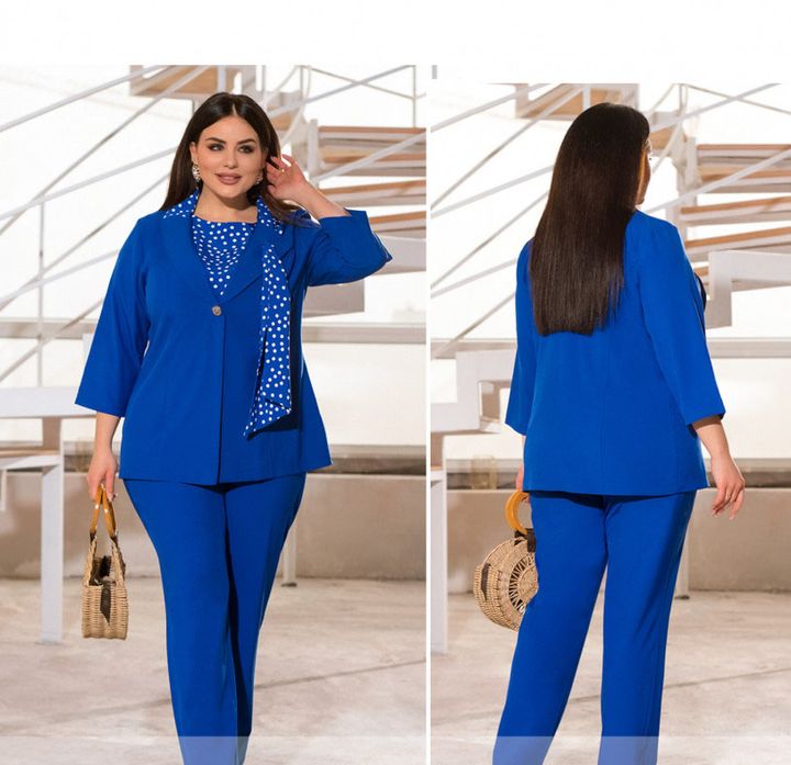 Buy Three-piece suit №1494-Blue,62-64, Minova