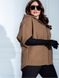 Women's coat №1131-Cappuccino, 64-66, Minova