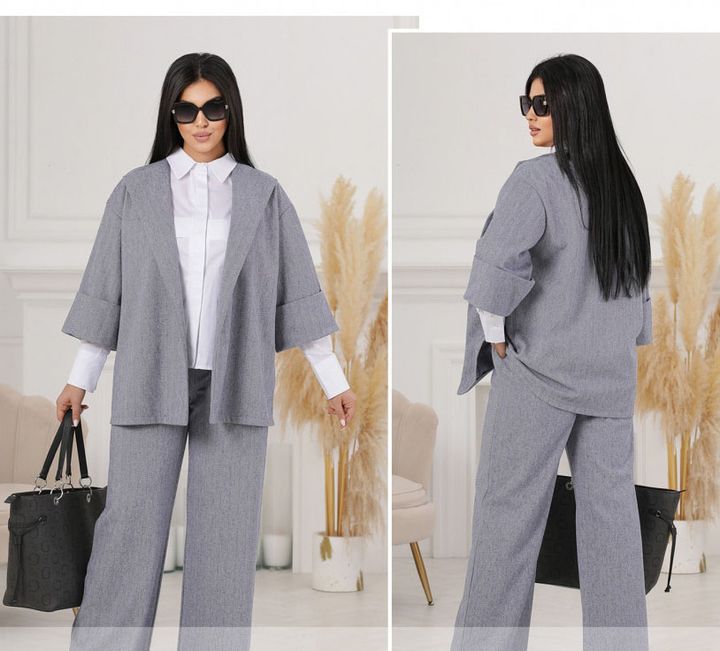 Buy Suit №2023-Blue Melange, 54-56, Minova