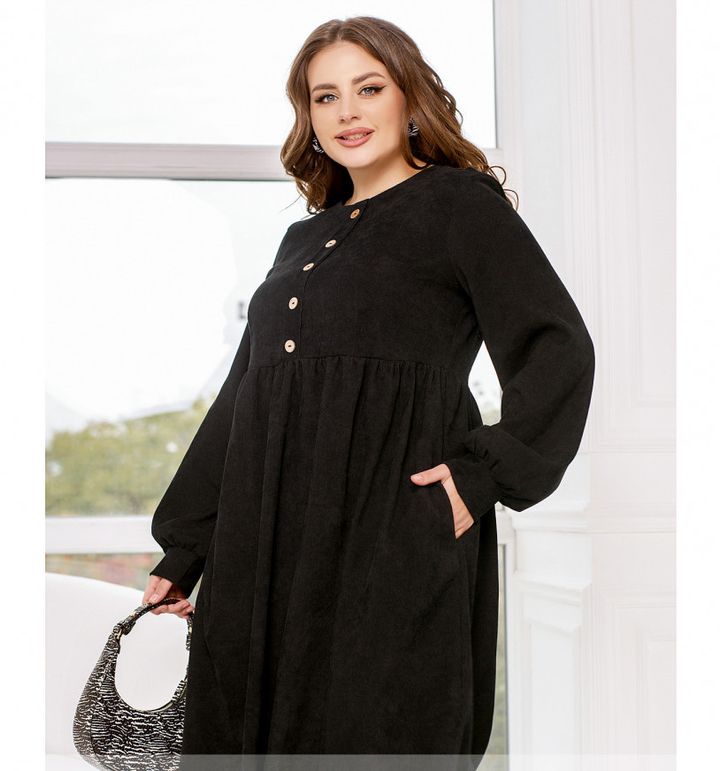 Buy Dress №2325-Black, 66-68, Minova