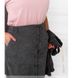 Velvet skirt №2307-graphite, 50-52, Minova